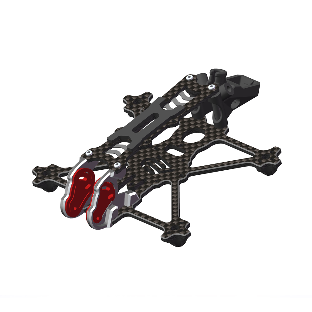 AlfaRC Fi-25 DJI O4 وحدة الهوا - مراجعة Drone Racing Frame وسعره