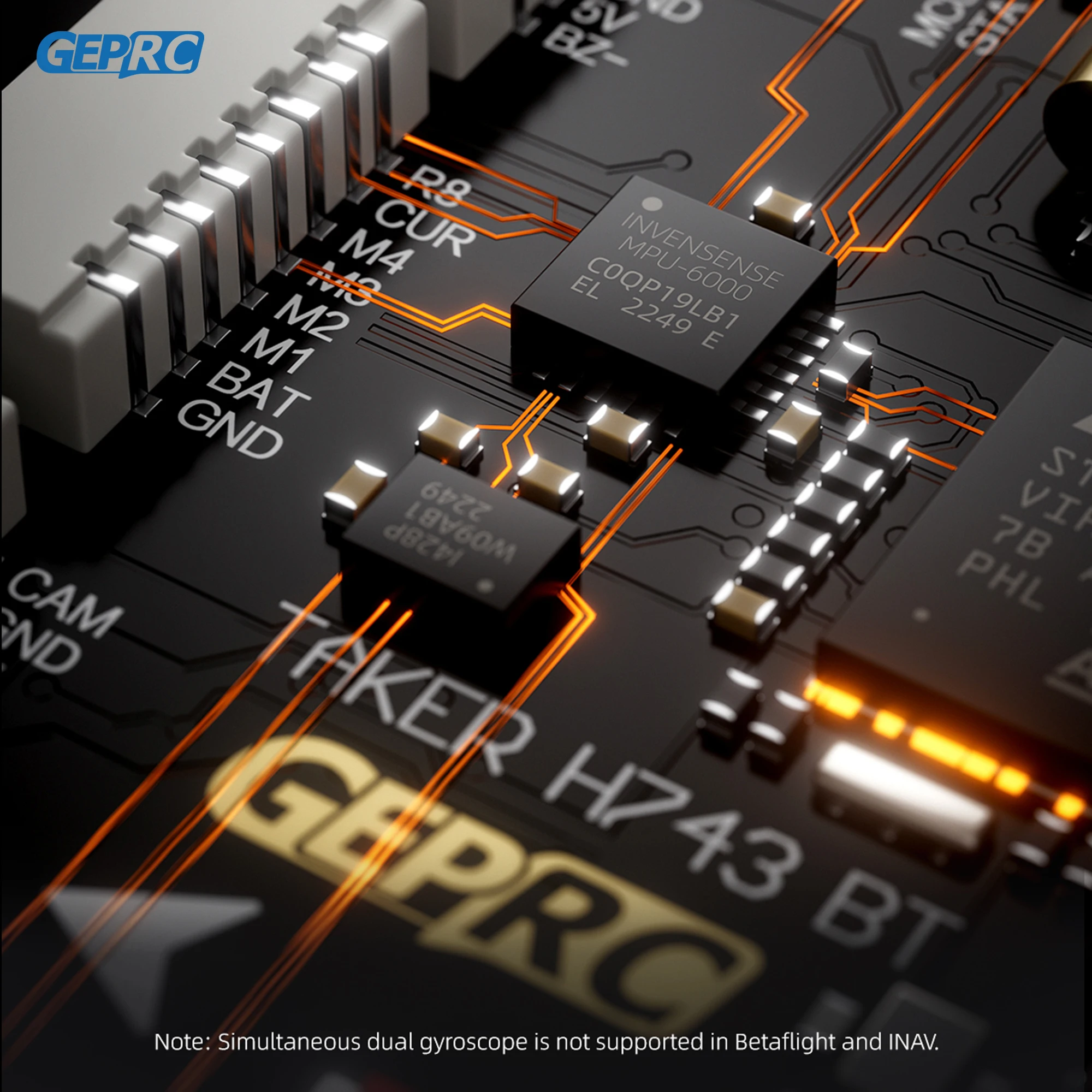 GEPRC TAKER H743 BT 32Bit 65A  - مراجعة Drone Racing Esc وسعره