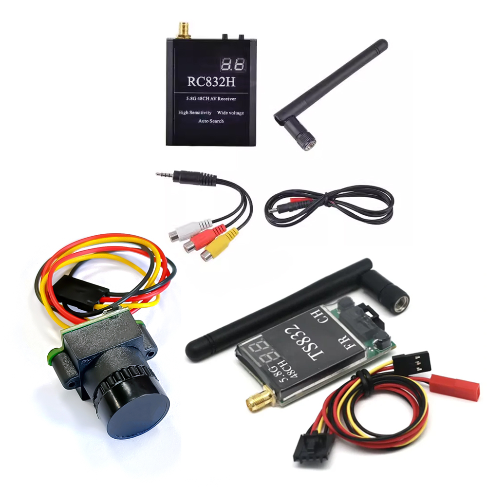 جهاز استقبال TS832 + RC832 + ك - مراجعة Drone Racing Motor وسعره